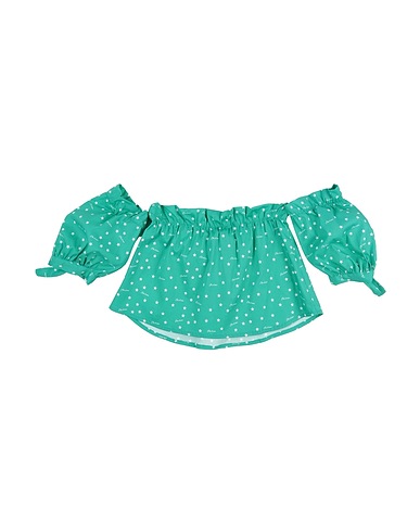 ODI ET AMO Blouse Green 78% Cotton, 19% Nylon, 3% Elastane