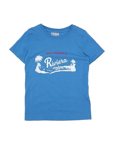 ROŸ ROGER'S T-shirt Pastel blue 100% Cotton