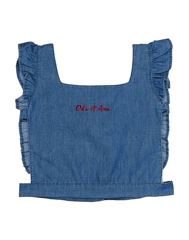 ODI ET AMO Top Blu 100% Cotone