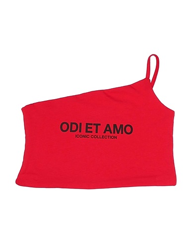 ODI ET AMO T-shirt Rosso 100% Cotone