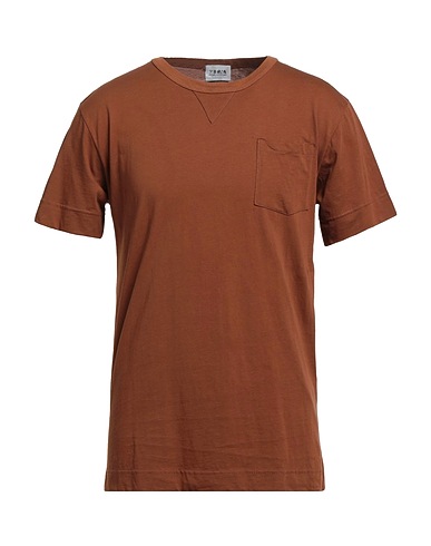 BERNA T-shirt Brown 100% Cotton