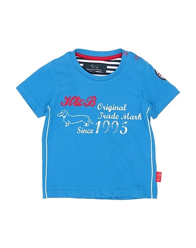 HARMONT & BLAINE T-shirt Blue 100% Cotton