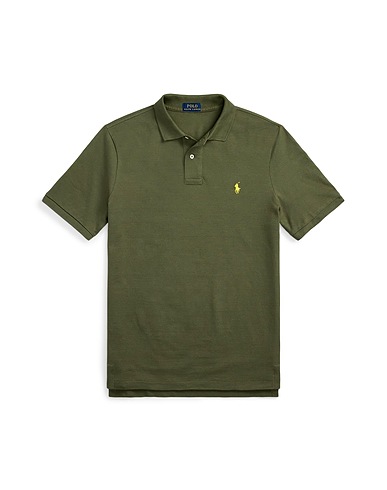 POLO RALPH LAUREN Μπλουζάκι Polo Στρατιωτικό πράσινο 100% Βαμβάκι