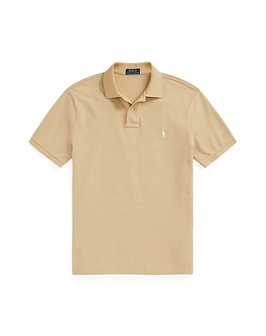 POLO RALPH LAUREN Polo Khaki 100% Cotone