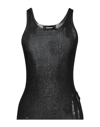 DSQUARED2 Canotta Nero 100% Cotone