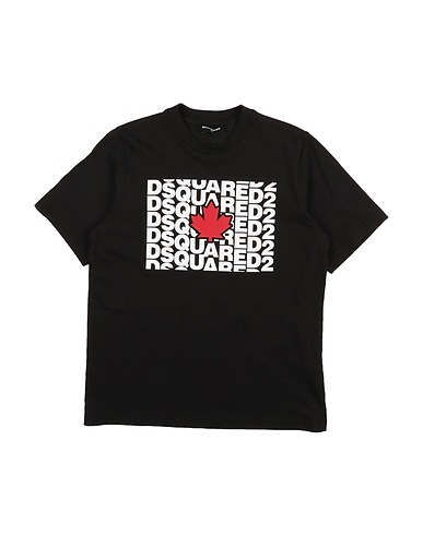 DSQUARED2 T-shirt Nero 100% Cotone