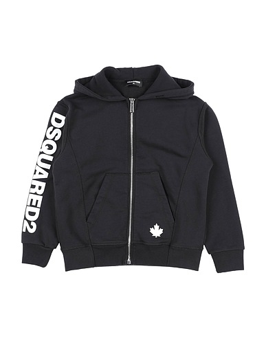 DSQUARED2 Sweatshirt Schwarz 100% Baumwolle