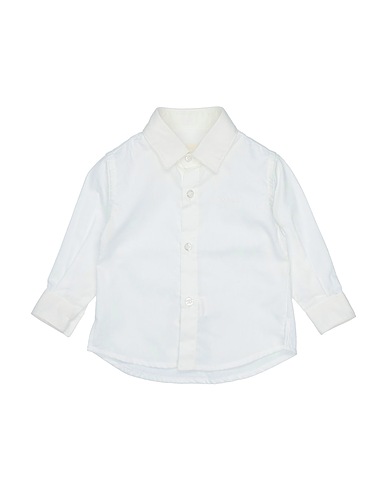 SIVIGLIA WHITE Solid color shirt White 100% Cotton