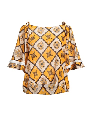 SIMONA CORSELLINI Top Marigold 70% Cotton, 30% Silk