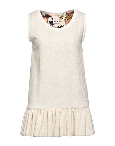 WHITE* Top Beige 100% Cotton