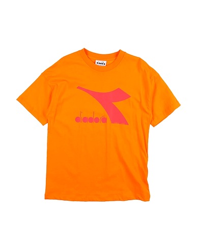 DIADORA T-Shirt Orange 100% Baumwolle