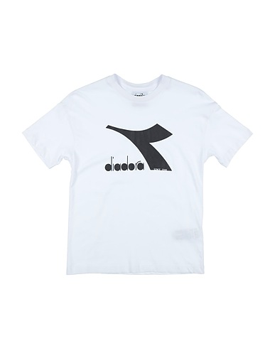 DIADORA T-shirt White 100% Cotton