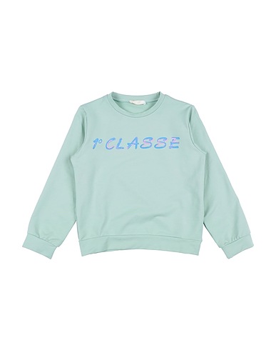 ALVIERO MARTINI 1a CLASSE Sweatshirt Light green 96% Cotton, 4% Elastane