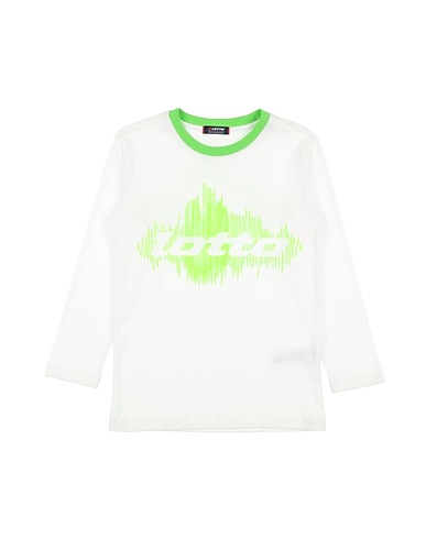 LOTTO T-shirt Blanc 100% Coton