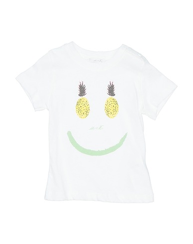 U+É T-shirt Bianco 100% Cotone
