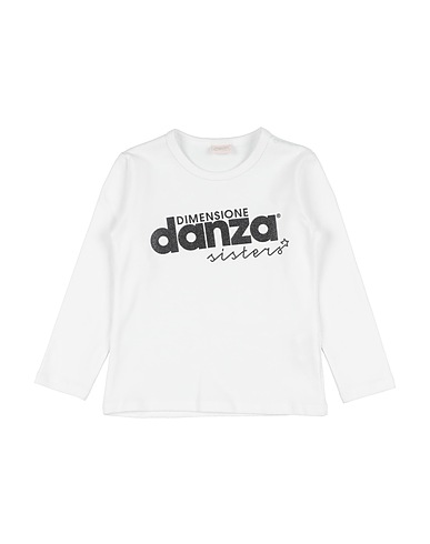 DIMENSIONE DANZA T-shirt T-SHIRT M/L JERSEY STRETCH BIMBA
 White 90% Cotton, 10% Lycra®