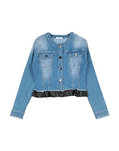 ELSY Denim shirt Blue 72% Cotton, 25% Polyester, 3% Elastane