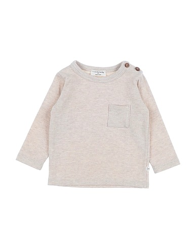 1 + IN THE FAMILY T-Shirt Beige 47% Baumwolle, 47% Acryl, 6% Elastan