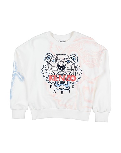 KENZO KIDS Sweatshirt Elfenbein 95% Baumwolle, 5% Elastan