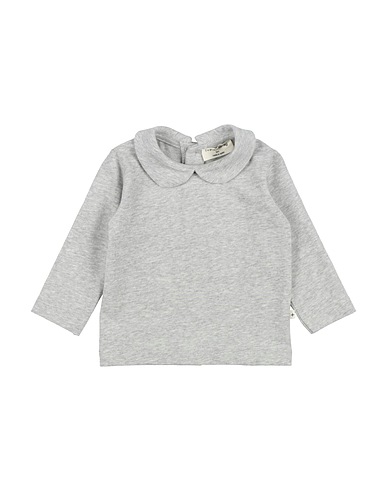 1 + IN THE FAMILY T-shirt Light grey 98% Cotton, 2% Elastane