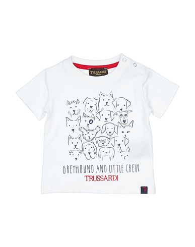 TRUSSARDI JUNIOR T-shirt White 100% Cotton
