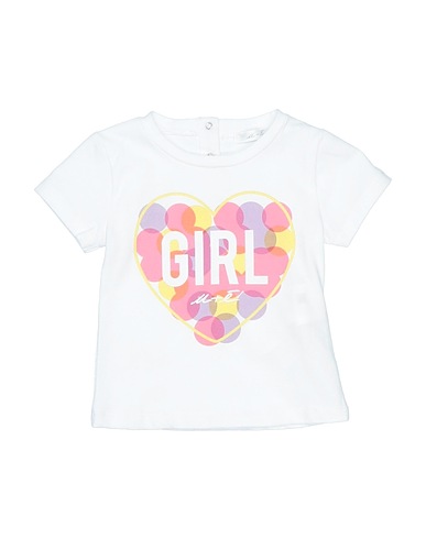U+É T-shirt White 94% Cotton, 6% Elastane