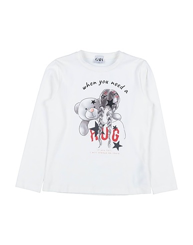 GAIA Camiseta Blanco 94% Algodón, 6% Elastán