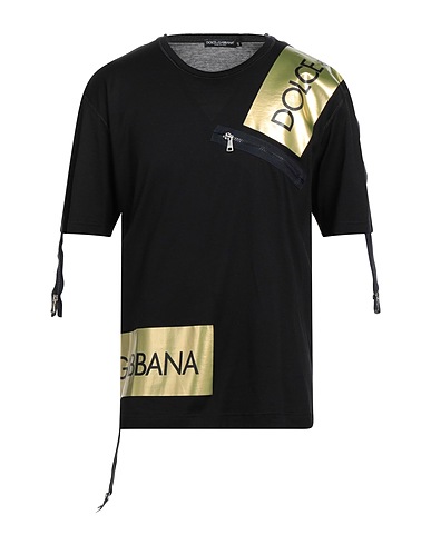 DOLCE&GABBANA T-shirt Black 100% Cotton
