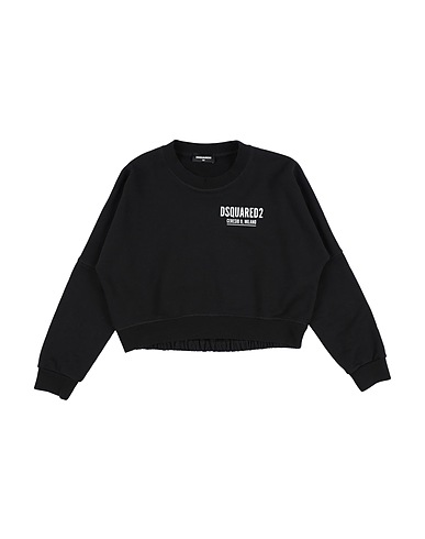 DSQUARED2 Sweatshirt Black 100% Cotton
