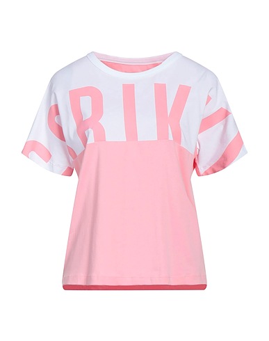 BIKKEMBERGS T-shirt Rosa 95% Cotone, 5% Elastan