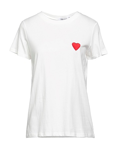 JUBYLEE by FÉMININE T-shirt Bianco 100% Cotone