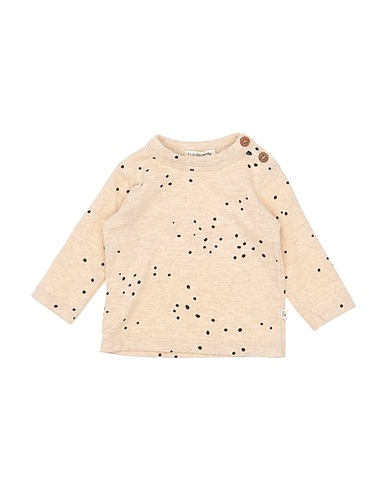 1 + IN THE FAMILY T-shirt Beige 47% Cotone, 47% Acrilico, 6% Elastan