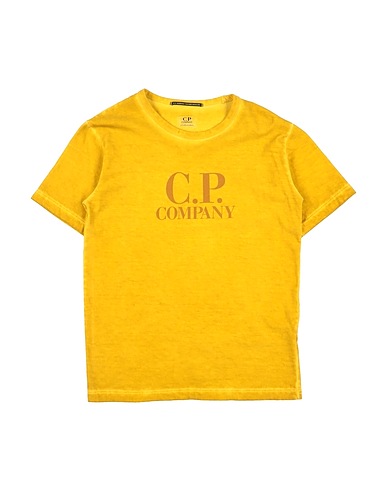 C.P. COMPANY UNDERSIXTEEN T-shirt Marigold 100% Cotton