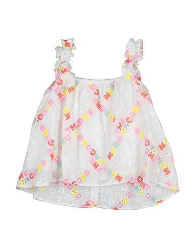 MARC JACOBS Top Bianco 100% Cotone, Poliestere