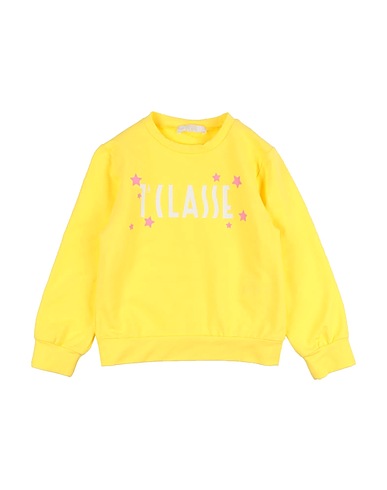 ALVIERO MARTINI 1a CLASSE Sweatshirt Yellow 96% Cotton, 4% Elastane