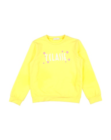 ALVIERO MARTINI 1a CLASSE Sweatshirt Yellow 96% Cotton, 4% Elastane