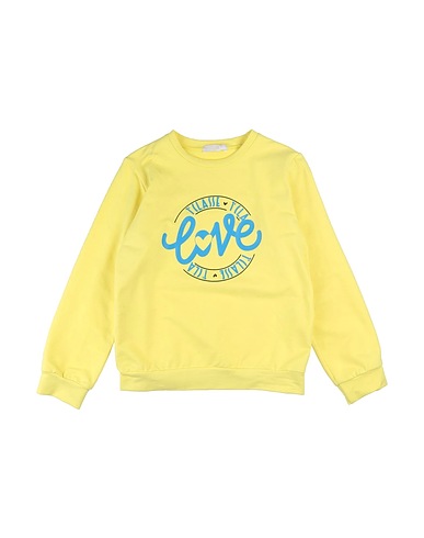 ALVIERO MARTINI 1a CLASSE Felpa Giallo pastello 96% Cotone, 4% Elastan