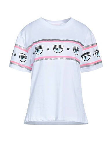 CHIARA FERRAGNI T-shirt White 100% Cotton