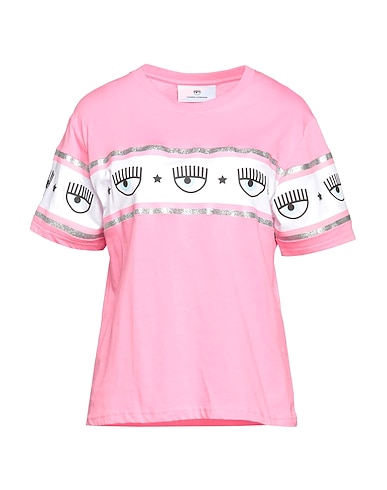 CHIARA FERRAGNI T-shirt Pink 100% Cotton