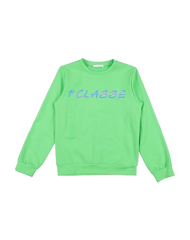 ALVIERO MARTINI 1a CLASSE Sweatshirt Lime green 96% Cotton, 4% Elastane