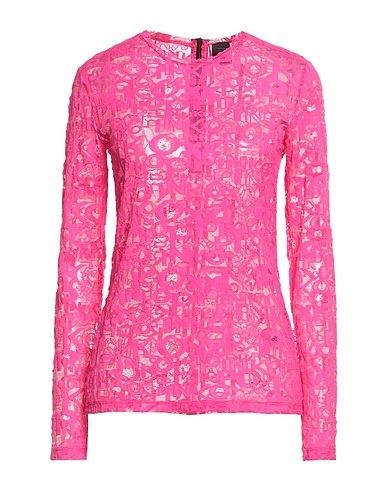 PINKO Top Fuchsia 86% Cotton, 14% Polyamide