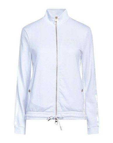 BIKKEMBERGS Sweatshirt White 57% Polyester, 43% Cotton
