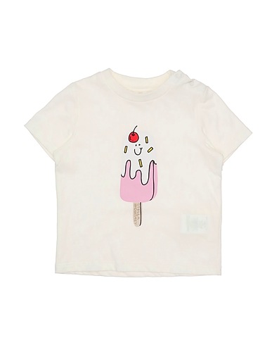 STELLA McCARTNEY KIDS T-shirt White 100% Cotton, Elastane