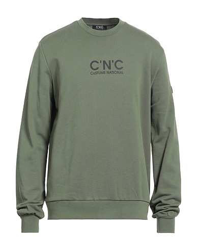 C'N'C' COSTUME NATIONAL Sweatshirt Military green 100% Cotton