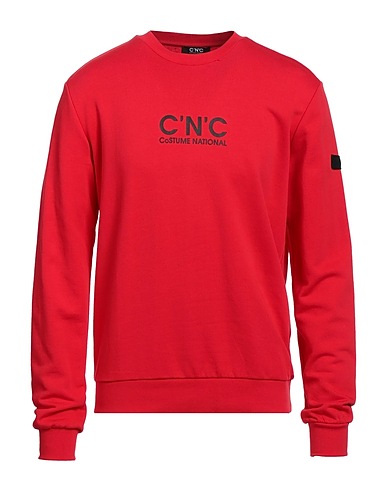 C'N'C' COSTUME NATIONAL Sweatshirt Red 100% Cotton