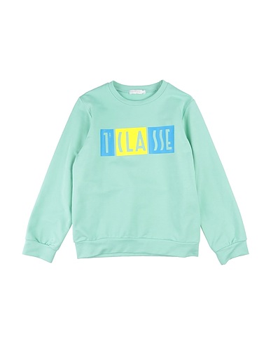 ALVIERO MARTINI 1a CLASSE Sweat-shirt Vert clair 96% Coton, 4% Élasthanne