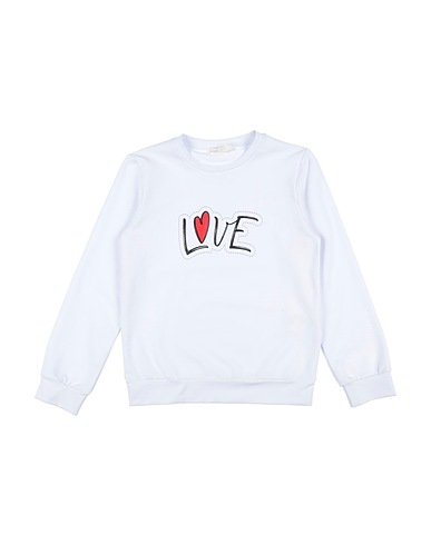 ALVIERO MARTINI 1a CLASSE Sweatshirt White 96% Cotton, 4% Elastane