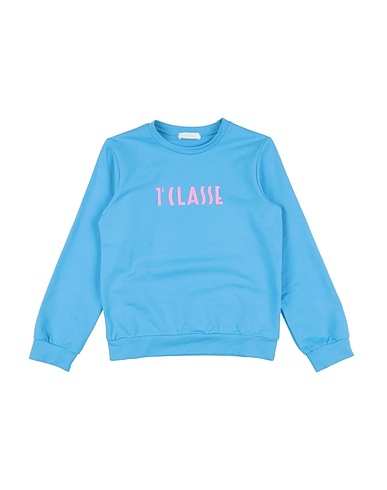 ALVIERO MARTINI 1a CLASSE Sweatshirt Azure 96% Cotton, 4% Elastane
