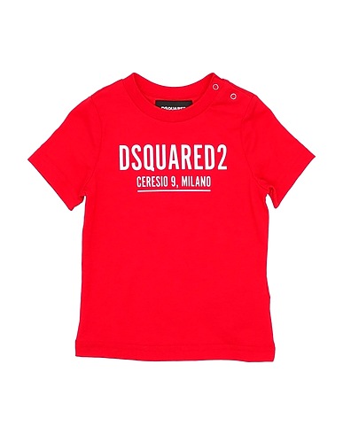 DSQUARED2 T-Shirt Rot 100% Baumwolle