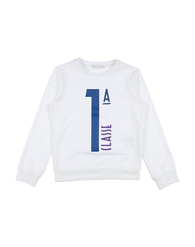 ALVIERO MARTINI 1a CLASSE Sweatshirt White 96% Cotton, 4% Elastane